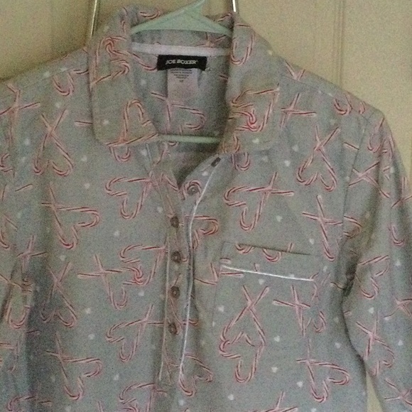 Joe Boxer Flannel sleep shirt - Picture 2 of 5